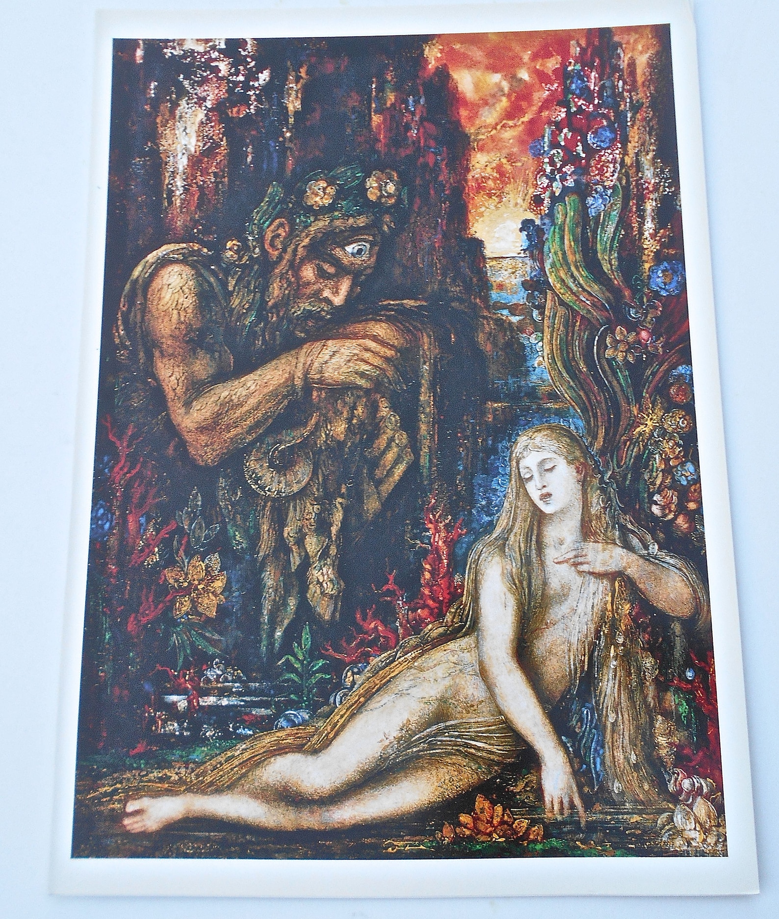 Symbolist Art Gustave Moreau Print of Galatea 17x12 Etsy