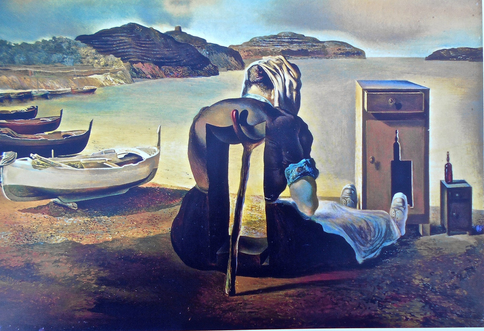 Salvador Dali The Weaning of Furniture Nutrition in Gold Etsy