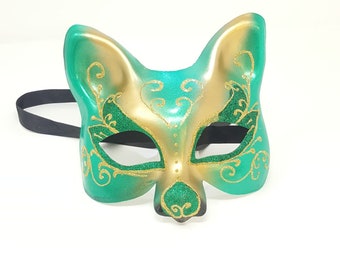 Venetian Gato Mask