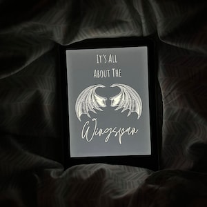 ACOTAR - Kindle Lock Screen File - It's all about the Wingspan