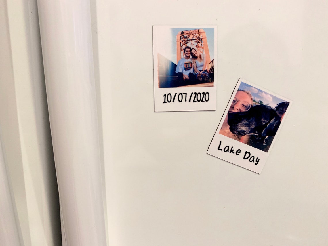 Custom Polaroid Fridge Keepsake Personalized Etsy