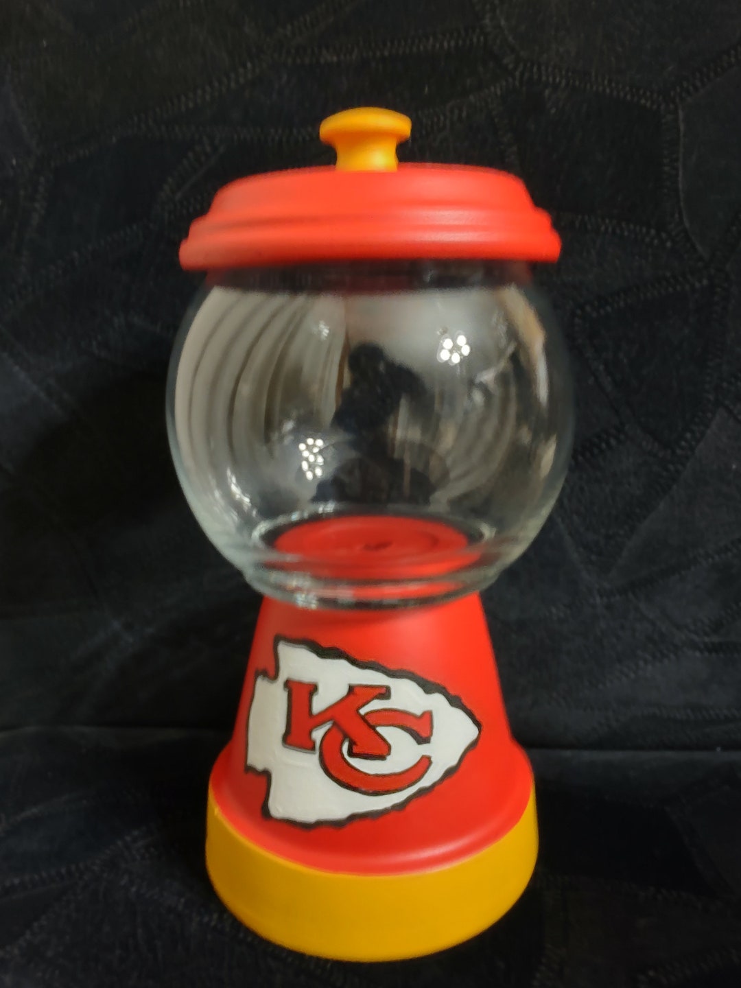 Kansas City Chiefs Candy Dish Etsy