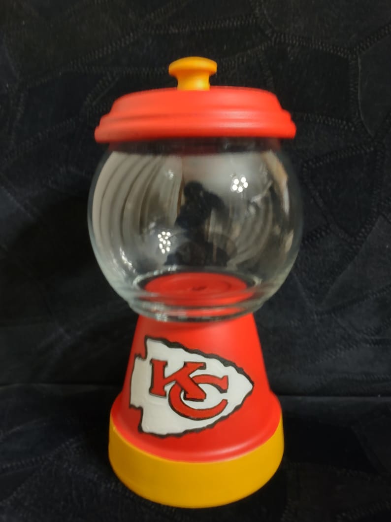 Kansas City Chiefs Candy Dish - Etsy