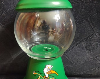 Miami Hurricanes Gift | Hurricanes Candy Dish | College Football Fan Decor