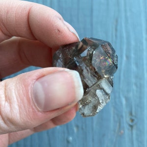 Smokey elestial cluster