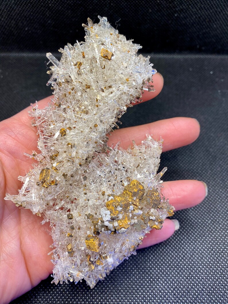 Mango quartz mega cluster