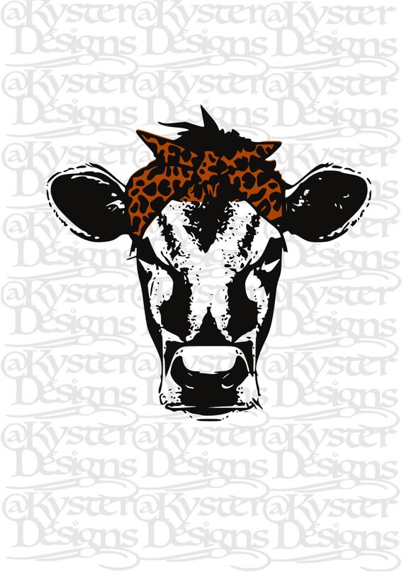 Download Cow Bandana Svg Etsy