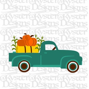 fall truck svg