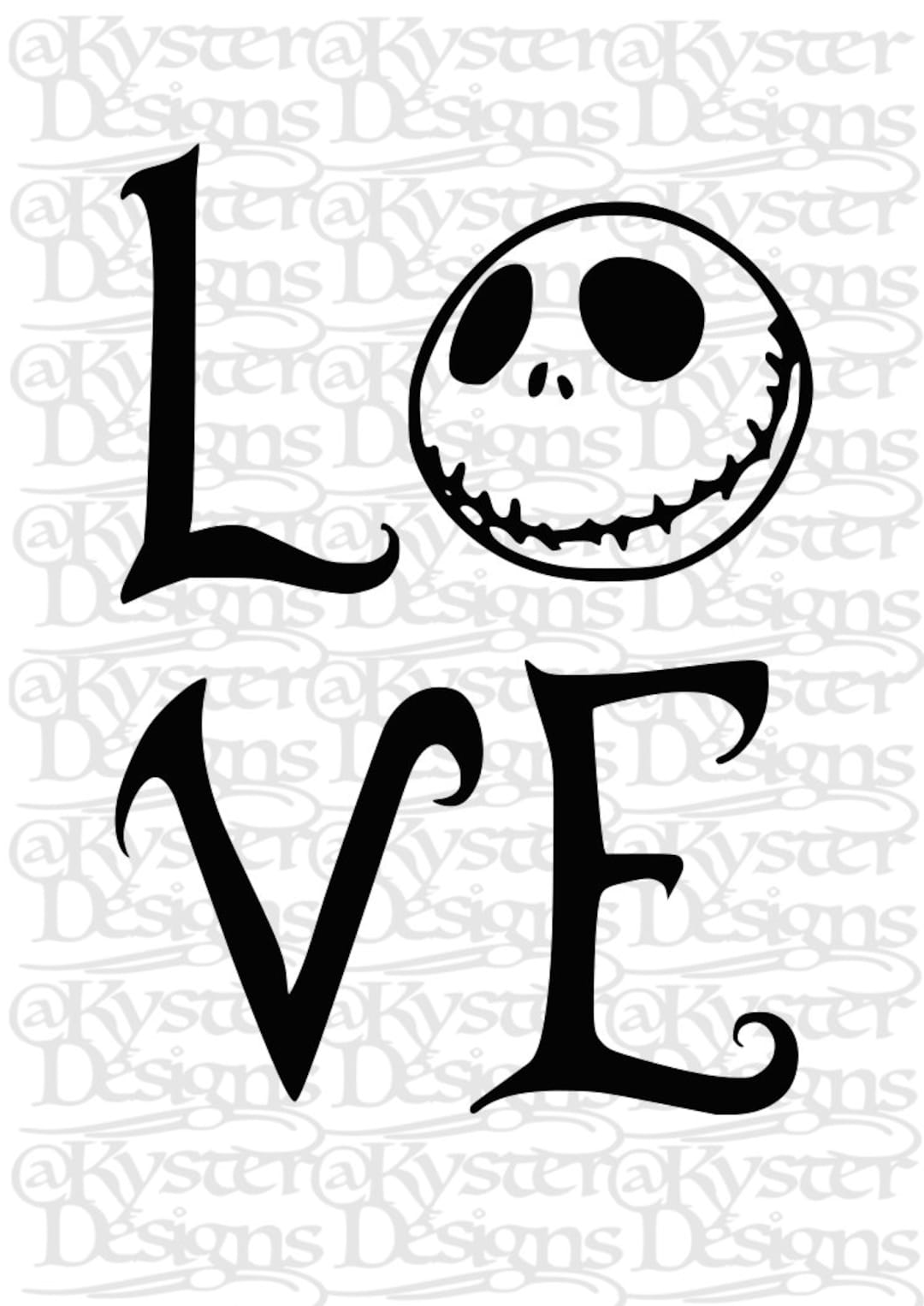 Jack Skellington Svg - Etsy
