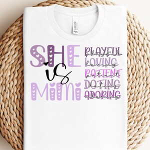 Mimi SVG | Mimi SVG Design | Mimi PNG | Mimi Digital File | Use for T-Shirts, Mugs, Crafts & More | Instant Download&quot;