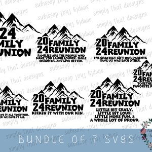 Family Reunion SVG | Family Reunion PNG | Family Reunion | Family Reunion PNG | Use for T-Shirts, Mugs, Crafts, & More | Digital Download