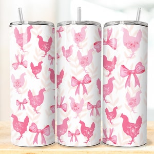 Chicken Tumbler Wrap | Chickens PNG | Chicken Tumbler PNG | Funny chicken Png | Tumbler Wrap for 20 oz Skinny straight Tumbler