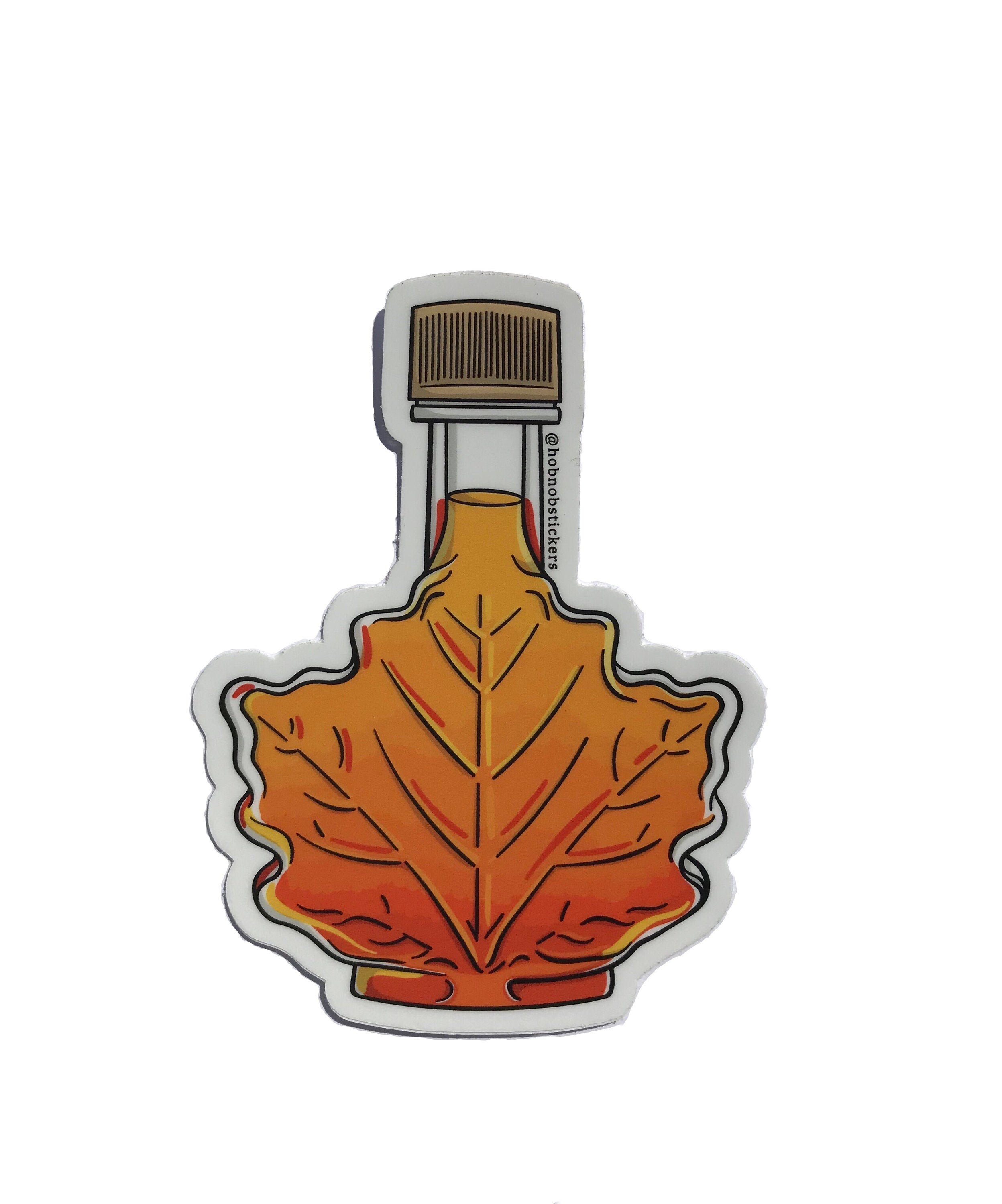 Maple Syrup Sticker Etsy