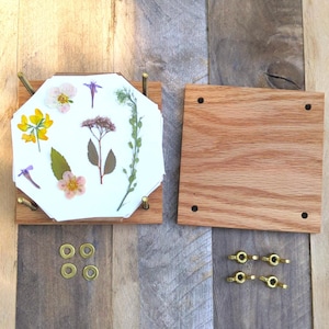 Mini Flower Press | Portable Flower Press | Christmas Gift For Nature Lover| Preserving Flowers From Garden | Flower Press For Traveler
