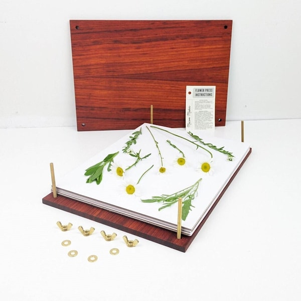 Large Flower Press Etsy