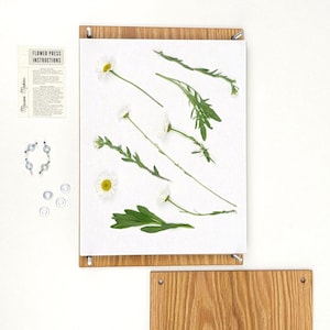 Large Flower Press (8.5" x 12" x 2.5") | Flower Press Kit | Summer Wedding Gift | Preserving Flowers From Wedding Day | Foliage Press