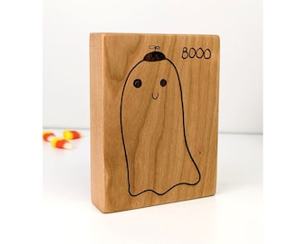 Funny Halloween Bathroom Sign | Mini Wooden Sign | Indoor Halloween Decor
