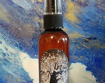 Palo Santo And Sacred White Sage Smudge Spray for Cleansing and Clearing  with Pure Essential Oils - Crystals