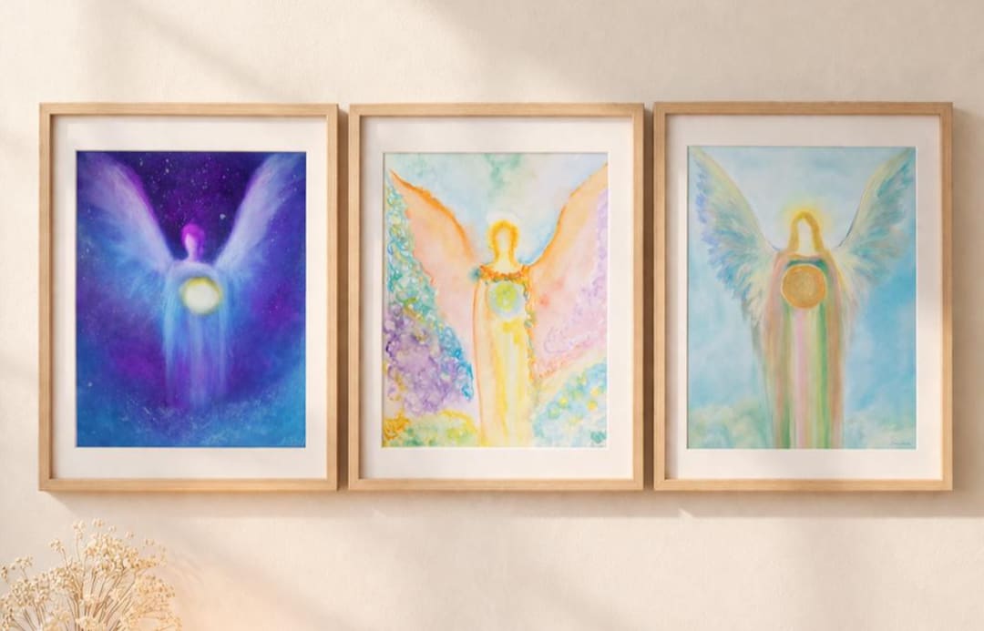 Intuitive Angel Paintings ~ Includes a Personal Angel Message From Your ...