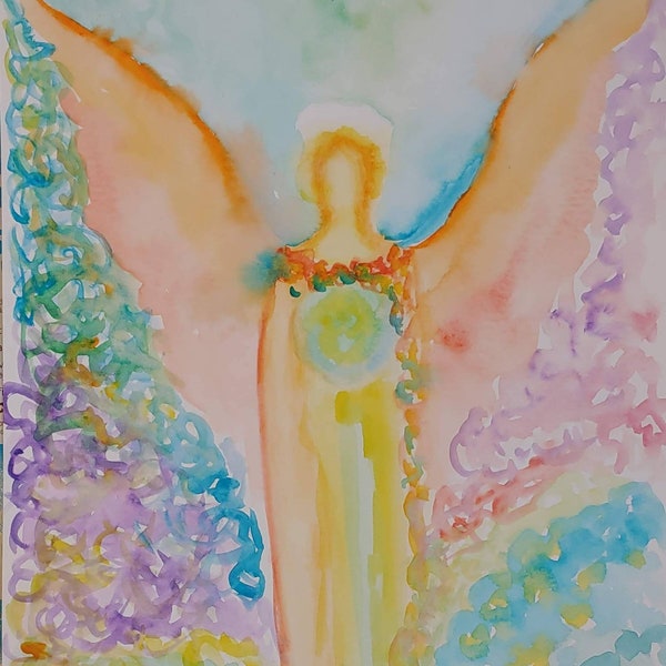 Intuitive Angel Soul Paintings ~ Includes a Channeled Angel Message For You