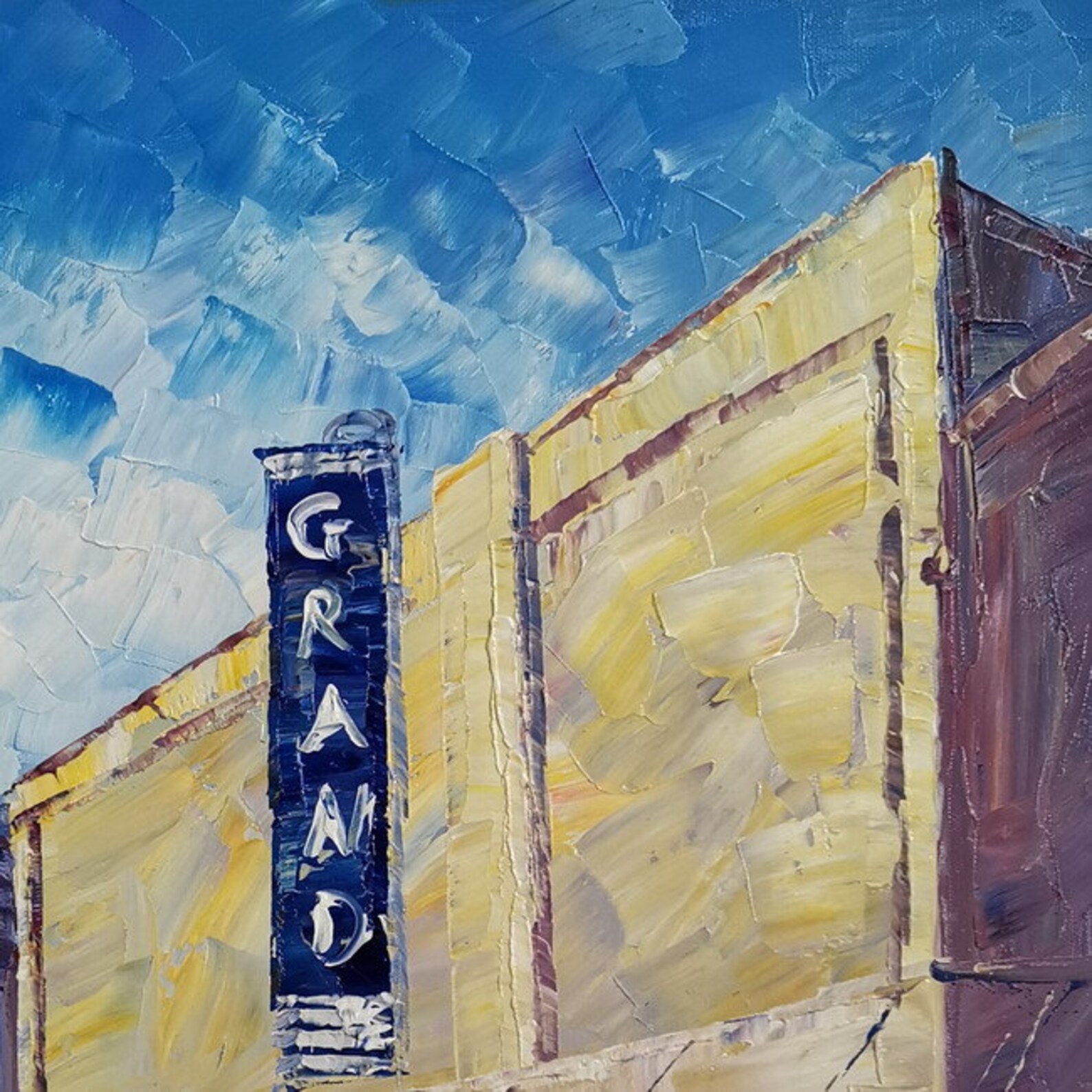 May Street Yoakum Texas Grand Theatrekoking Fortk1103home Etsy