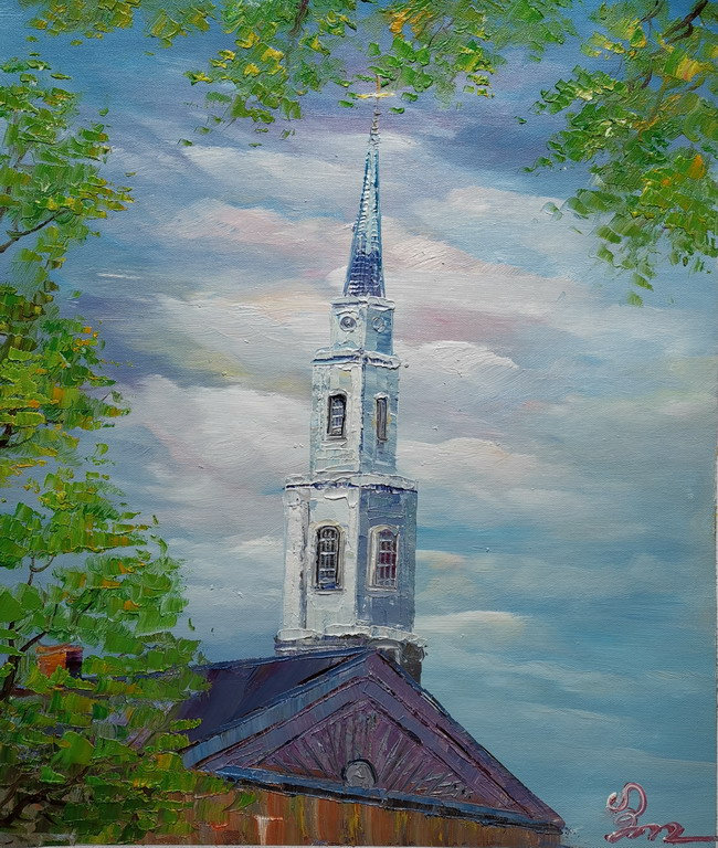 A. H. Reid Chapel, View From Samford, California, University Campus-KoKing Fort-z251