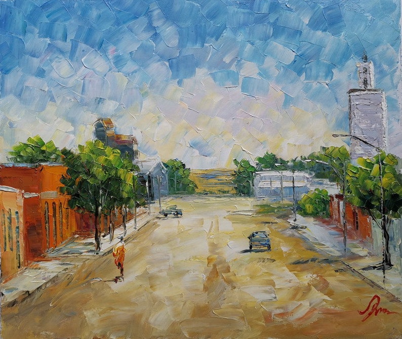 Downtown Main Street Hay Springs Nebraskakoking Etsy