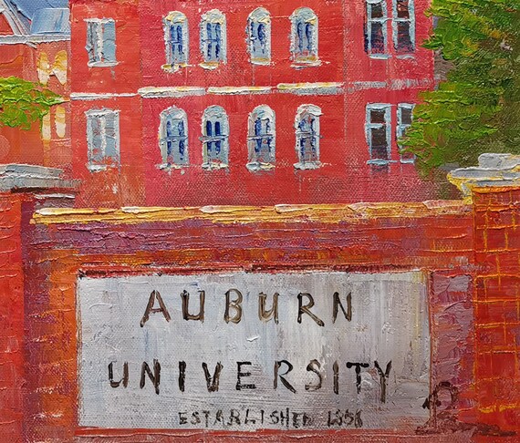 Landmark Samford Hall Auburn University Al Koking - Auburn University Home Decor Landmark Samford Hall Auburn University Al Koking - Auburn University Home Decor