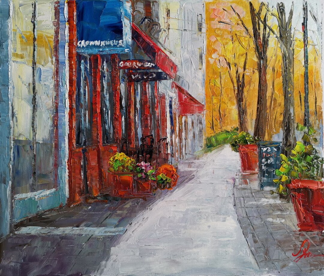 Martine Avenue, Crown Jewelers and Gourmet Pizza, Fanwood New Jersey