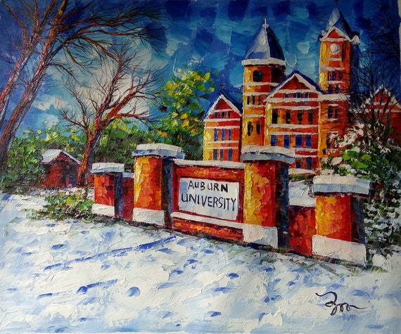 Winter Campus Located In Auburn University Koking - Auburn University Home Decor Winter Campus Located In Auburn University Koking - Auburn University Home Decor