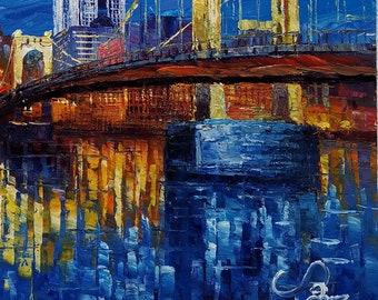 Roberto Clemente Bridge, Pittsburgh-koking Fort-k1353-home Decor