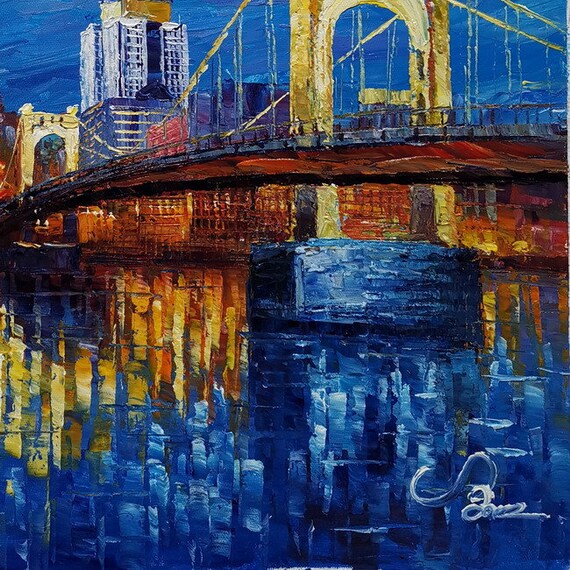 Roberto Clemente Bridge, Pittsburgh-koking Fort-k1353-home Decor
