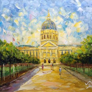 Capitol Building at sunrise in Washington DC-KoKing FORT-k436-Home Decor Holiday Artwork Texture Painting Dining Wall Art