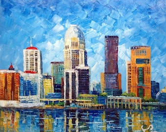 San Francisco Skyline at Night-koking Fort-k129-home Decor Holiday