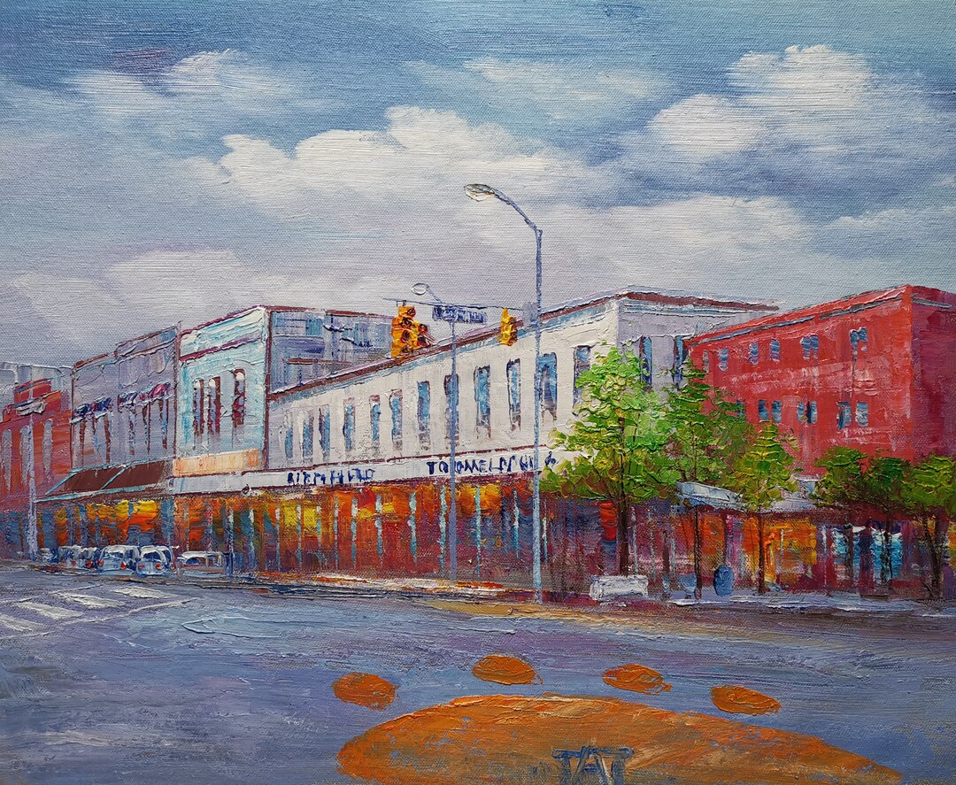 Toomer's Corner, City of Auburn, Al-koking Fort-z1000-home Decor ...