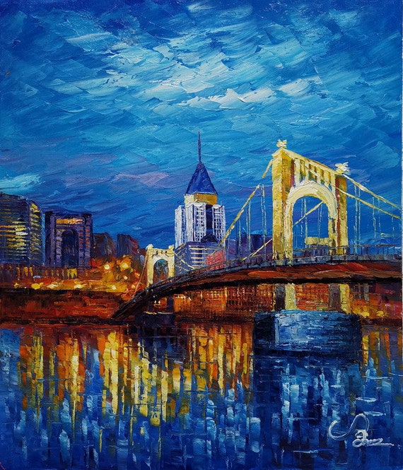 Roberto Clemente Bridge, Pittsburgh-koking Fort-k1353-home Decor