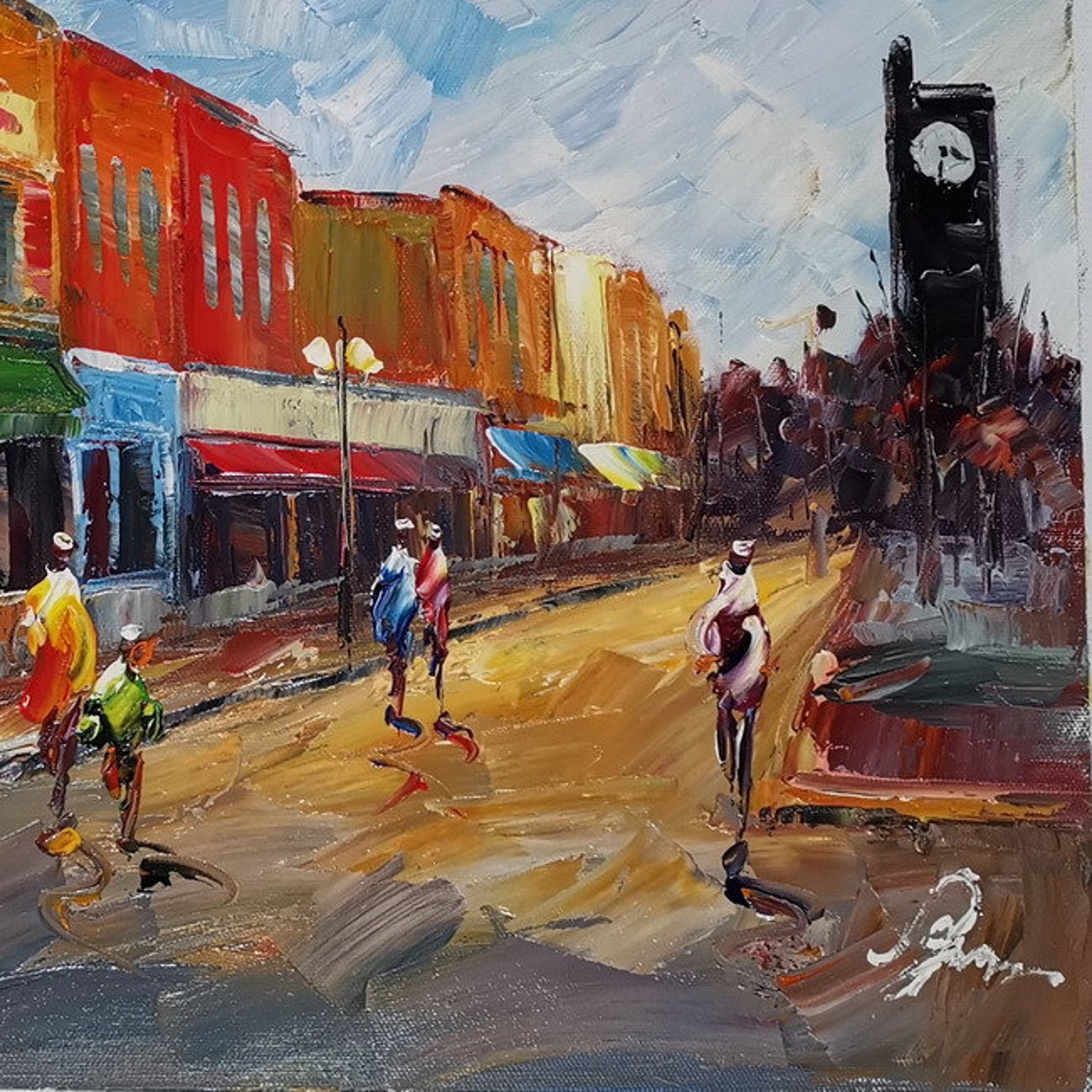 Downtown Zeeland Mikoking Fortk1093home Decor Holiday Etsy