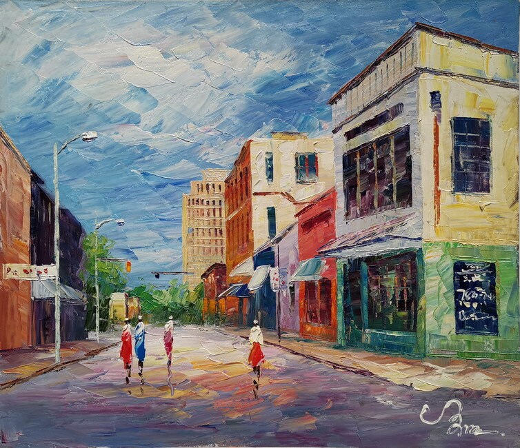 Downtown Ensley, Birmingham, Alabama-koking Fort-k976-home Decor