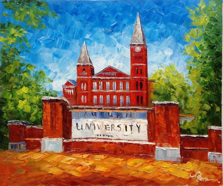 Samford Hall In Campus Auburn University Al Koking - Auburn University Home Decor Samford Hall In Campus Auburn University Al Koking - Auburn University Home Decor