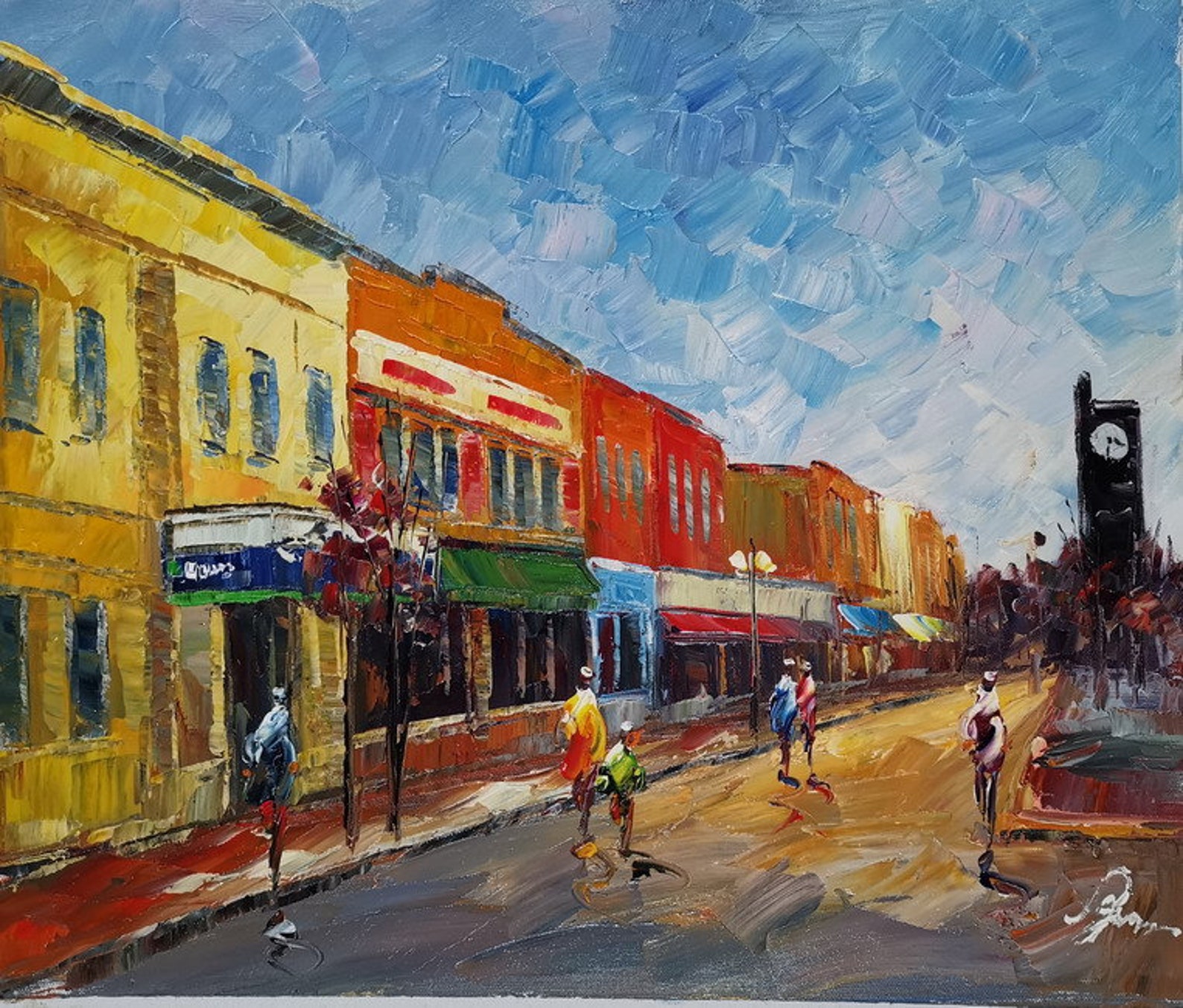 Downtown Zeeland Mikoking Fortk1093home Decor Holiday Etsy