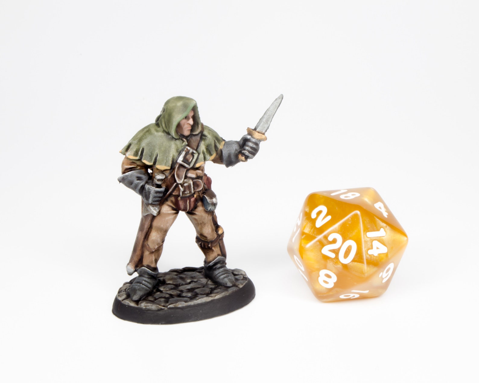 Painted D&amp;D Bandit Miniatures Dungeons and Dragons | Etsy