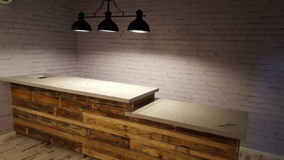 Polished Concrete Benchtops Hand Crafted Etsy