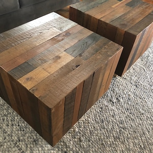 Coffee table or end tables darker shades image 8