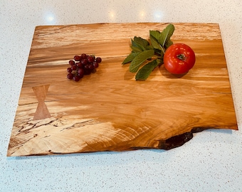 Live Edge Sushi or Charcuterie Serving Board (25x17x1.25)