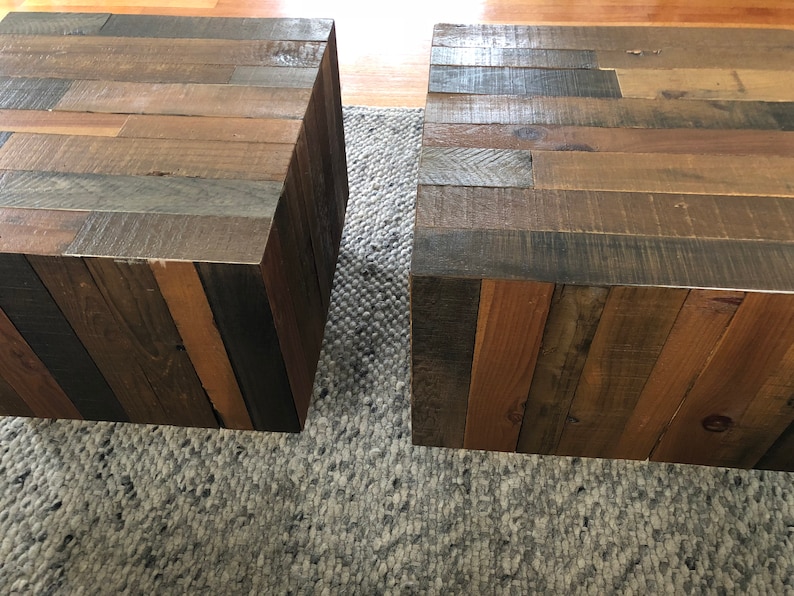 Coffee table or end tables darker shades image 6