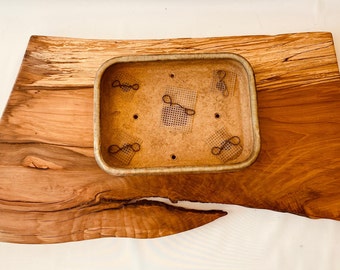 Bonsai slab spalted maple 13" x 24"