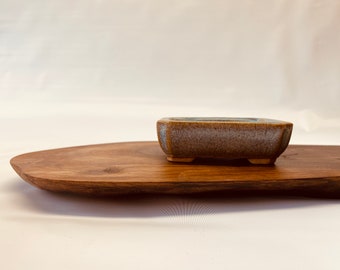 Bonsai slab black walnut 6" x 18"