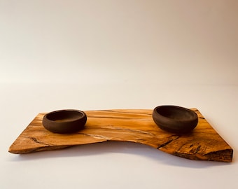 Bonsai slab spalted maple 6" x 13"