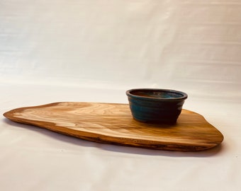 Bonsai slab poplar wood 11" x 20"