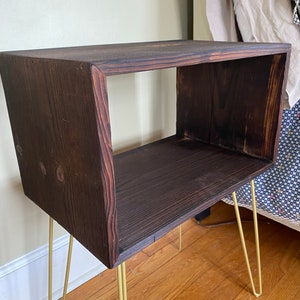 Bedside end tables pair (2)
